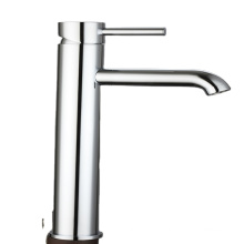 Factory sell modern  chrome  new brass  deck mounted faucets one hole two handle single lever basin taps